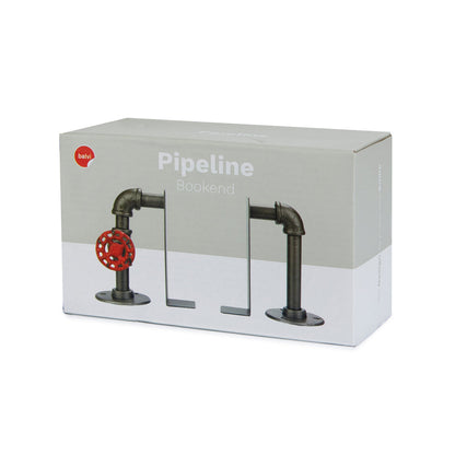 Serre-livres double Pipeline
