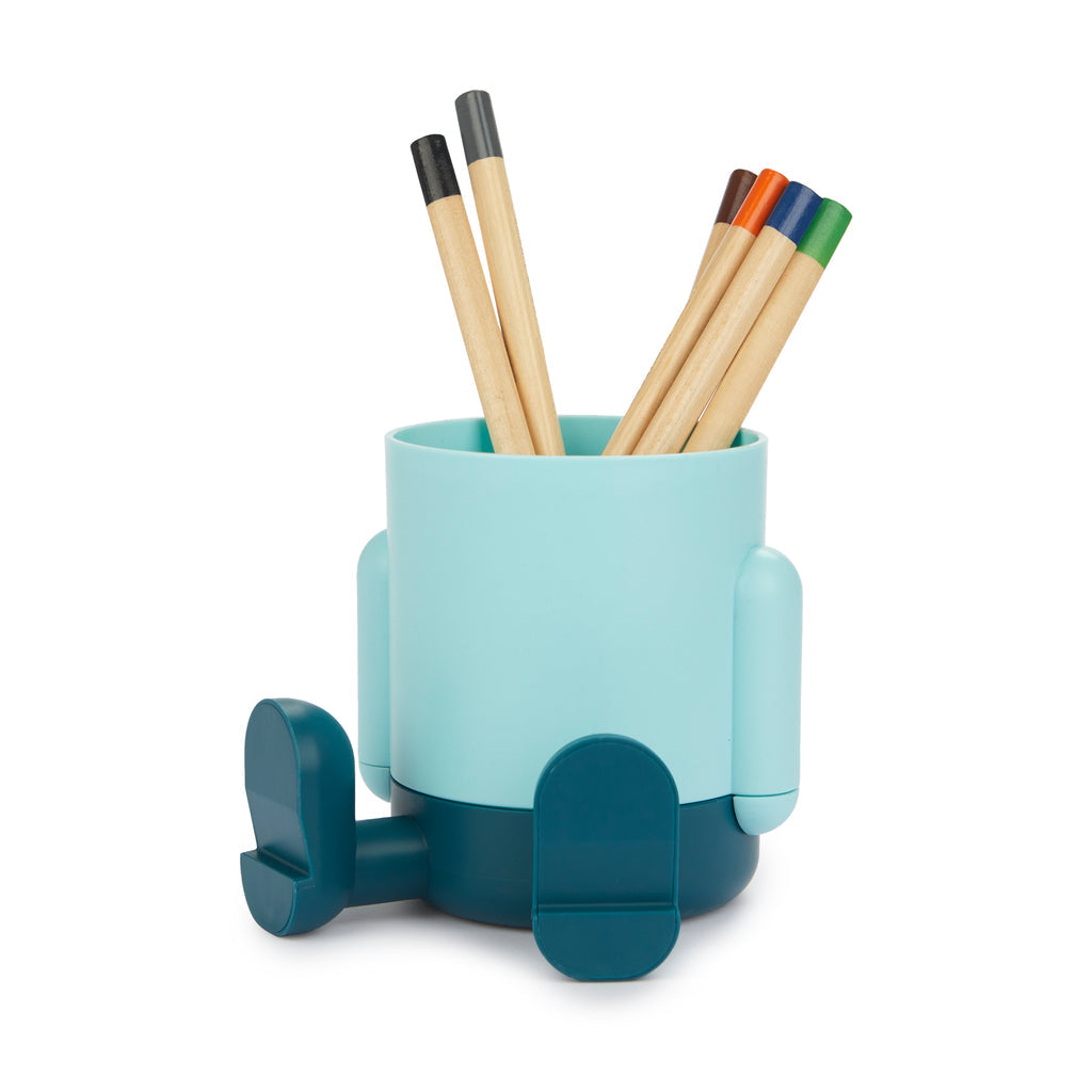Mr. Sitty Two-Tone Pencil Holder