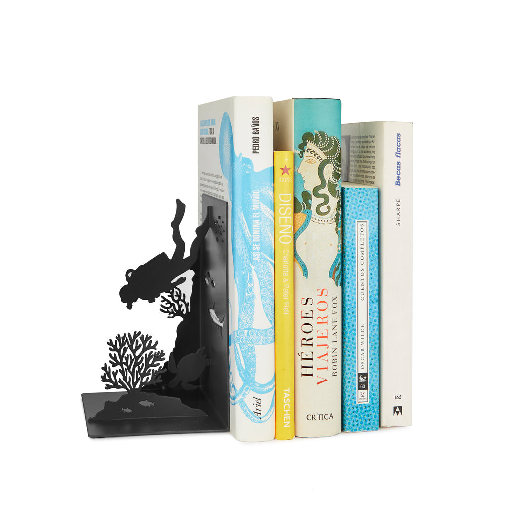 Serre-livres Scuba