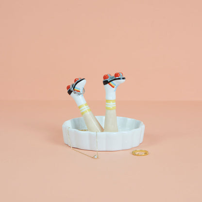 Happy Legs Retro Jewelry Holder