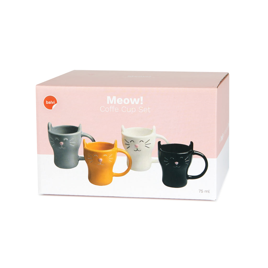 Set de tasses à café Meow!