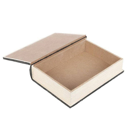 Boîte de Rangement en Forme de Livre Planche Ouija Gothique Noire
