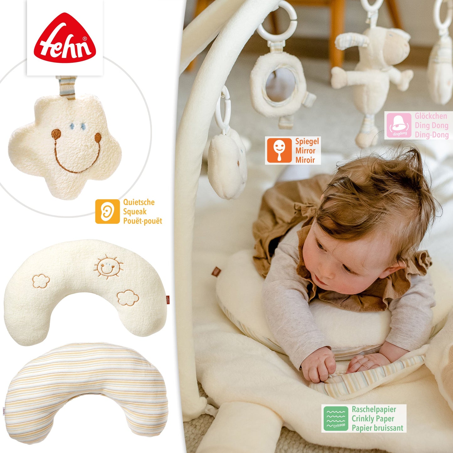 3-D Activity Blanket Sheep