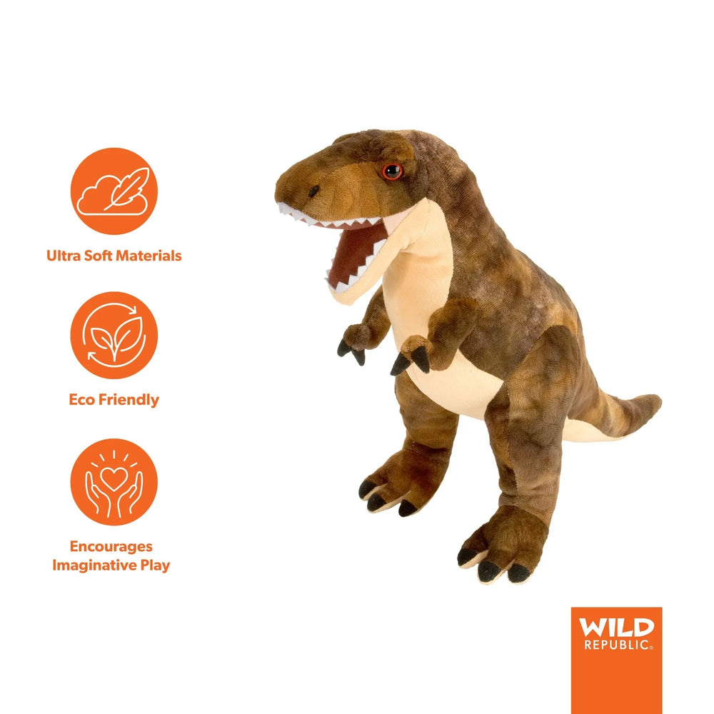 Knuffel Dinosaure (T‑Rex) - 25 cm