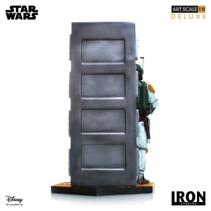 Boba Fett & Han Solo in Carbonite Deluxe Statue - Star Wars - Art Scale 1/10 - Iron Studios