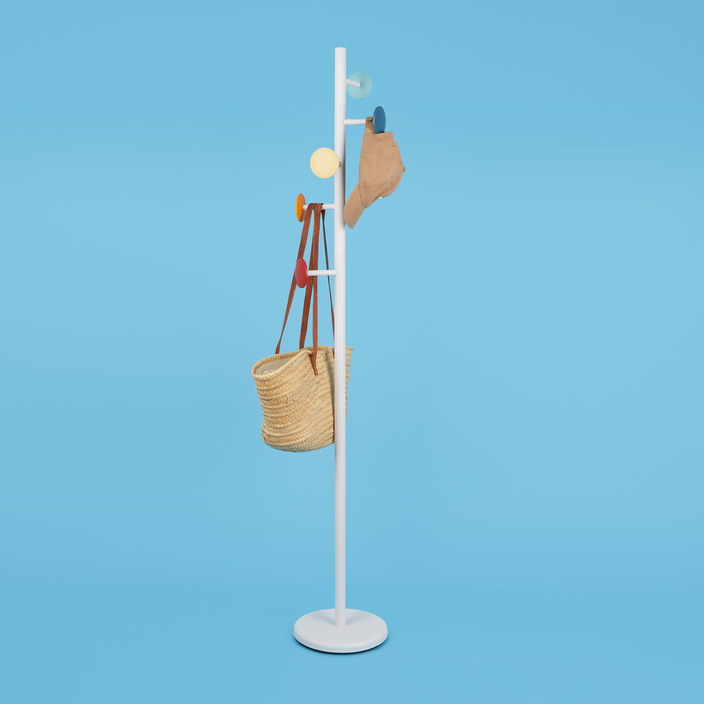 Shiitake Coat Rack – Wood & Steel