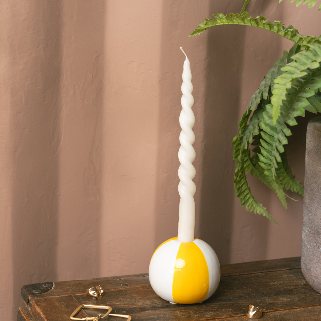 Beach Ball Candle Holder