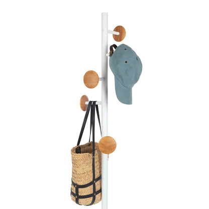 Porte-Manteau Shiitake – Bois & Acier