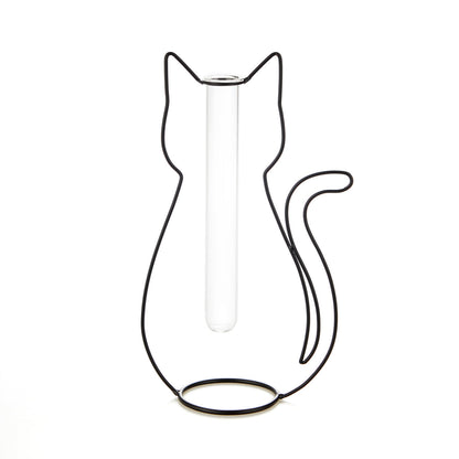 Vase Cat Silhouette