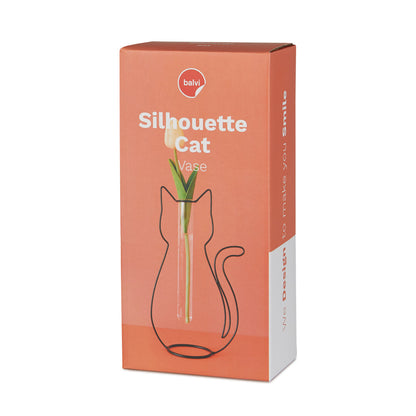 Vase Cat Silhouette