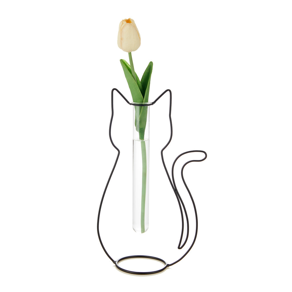 Vase Cat Silhouette