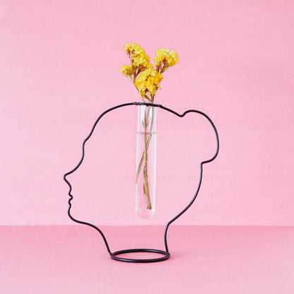 Vase Lady Silhouette
