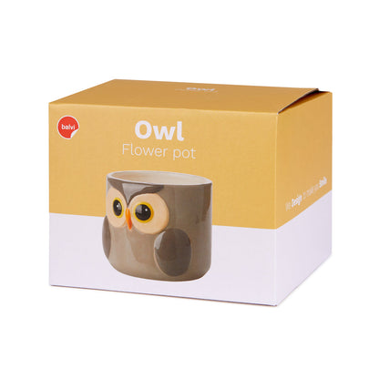 Pot de fleurs Owl