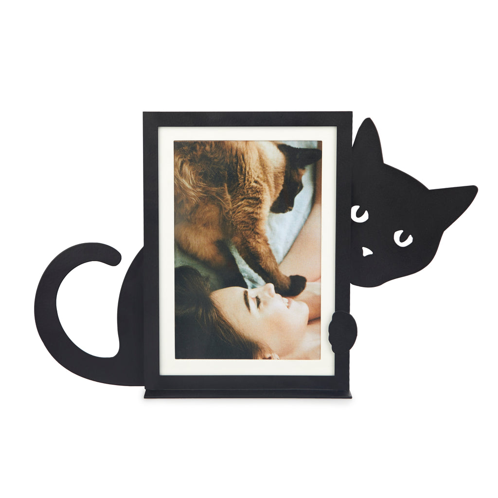 Cadre photo Cat caché