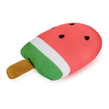 Coussin de plage pastèque en forme de glace à l'eau