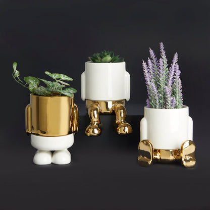 Pot de fleurs Mini Mr. Sitty