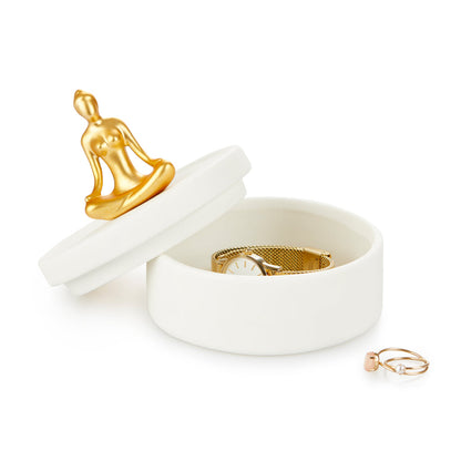 Boîte à bijoux de yoga