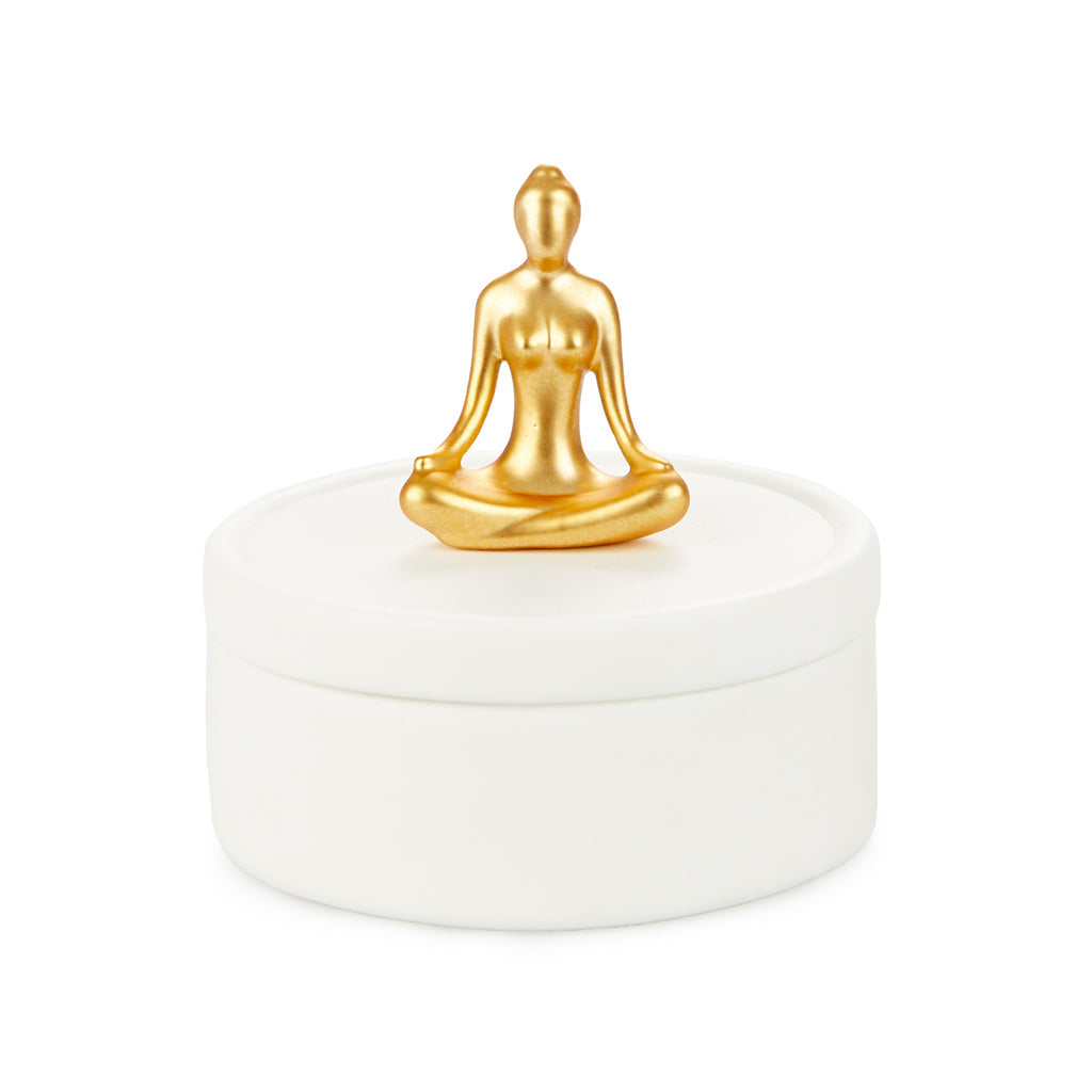 Boîte à bijoux de yoga