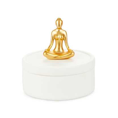 Boîte à bijoux de yoga