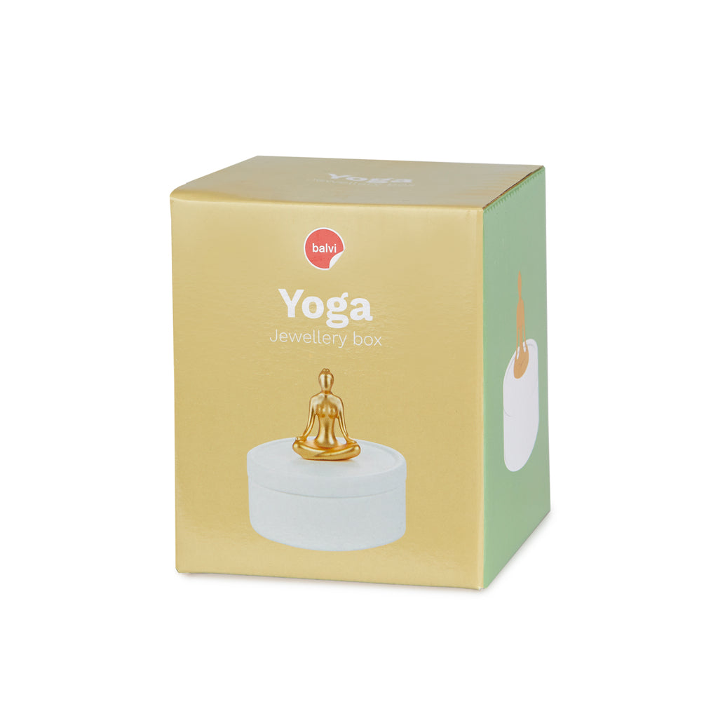 Boîte à bijoux de yoga