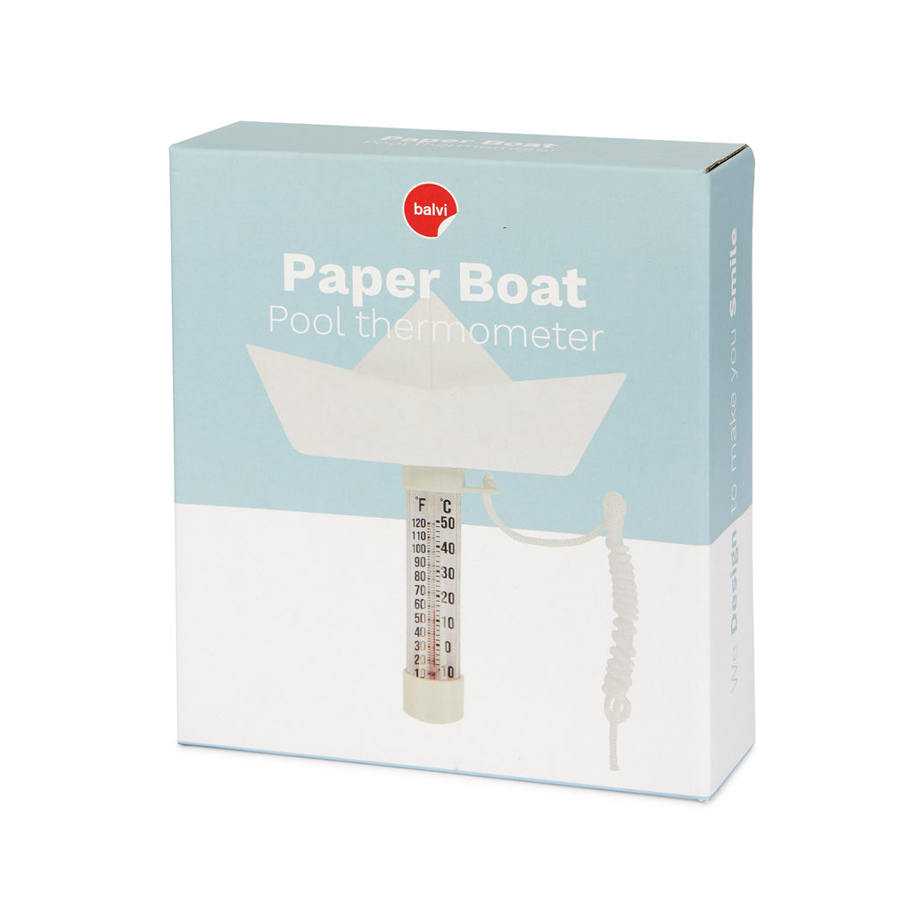 Thermomètre de piscine Paper Boat