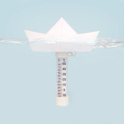 Paper Boat Shaped Pool Thermometer