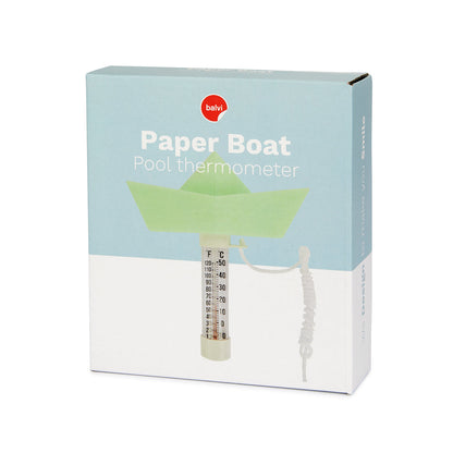 Paper Boat Shaped Pool Thermometer