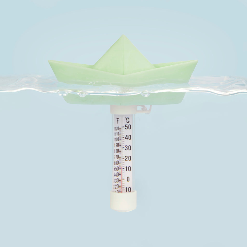 Paper Boat Shaped Pool Thermometer