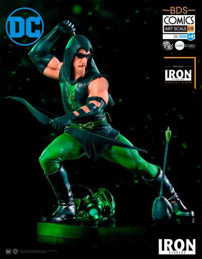 Green Arrow Statue by Ivan Reis - DC Comics - Art Scale 1/10 - Series 4 - Iron Studios