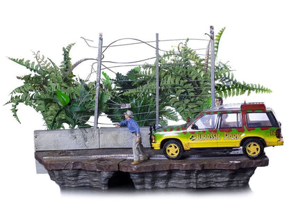 T-Rex Attack Statue - Jurassic Park (SET B) - Art Scale 1/10 - Iron Studios