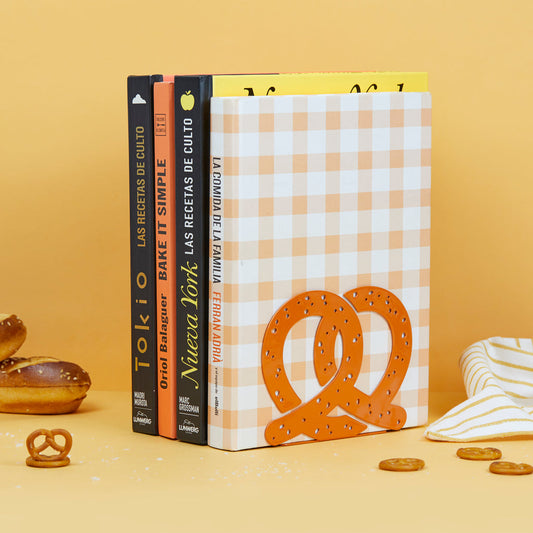 Serre-livres bretzel