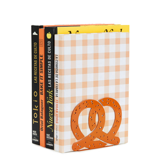 Serre-livres bretzel