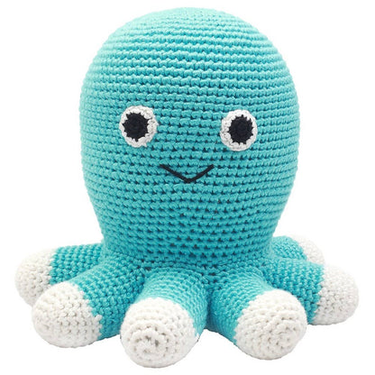 XL Crochet Plush - Turquoise Octopus