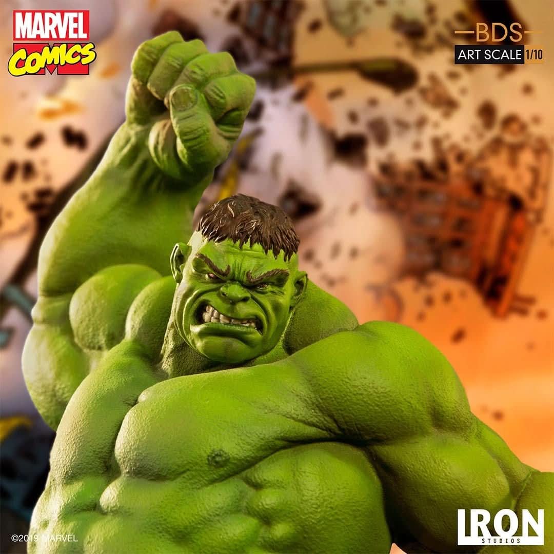 Hulk Statue - Marvel Comics - Art Scale 1/10 - Iron Studios