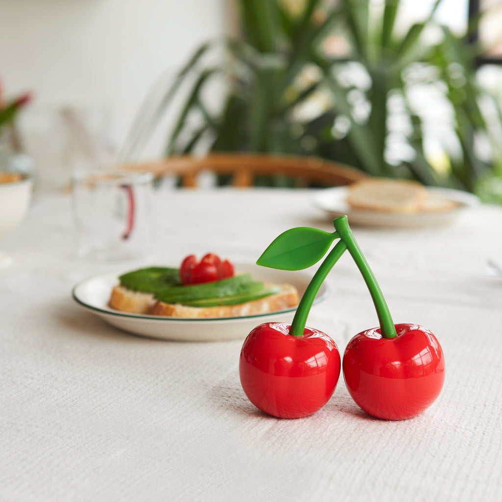 Salière et poivrière Cherry