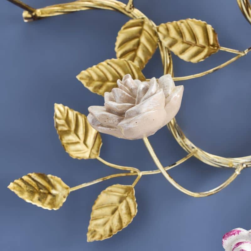 Papegaai wandlamp, oranje/roze