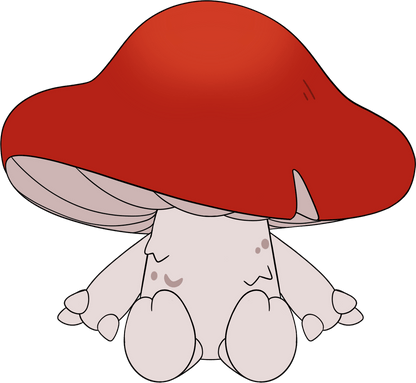 In Mushroom Plush (9in)