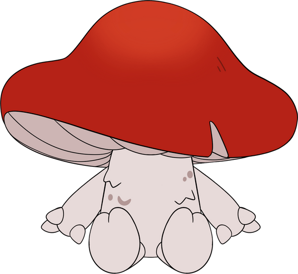 In Mushroom Plush (9in)