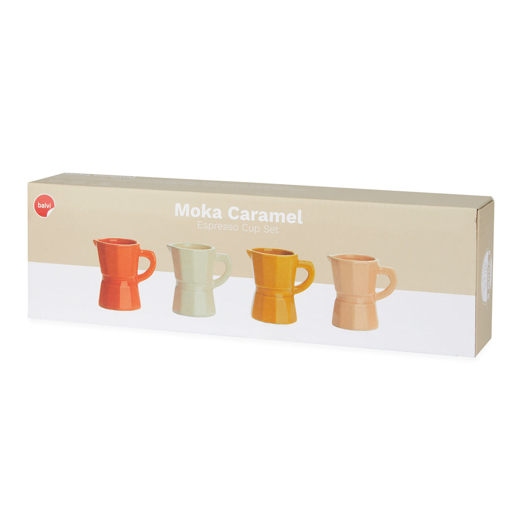 Moka Caramel Espresso Coffee cup set