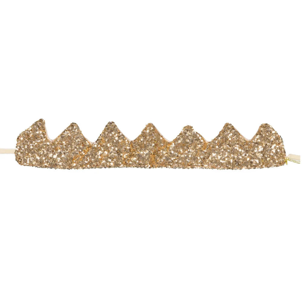 Princess Crown - Gold Glitter