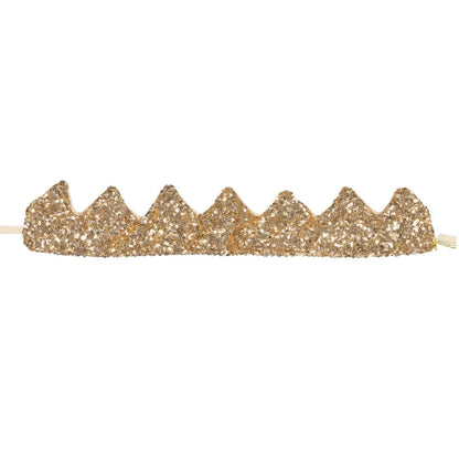 Princess Crown - Gold Glitter