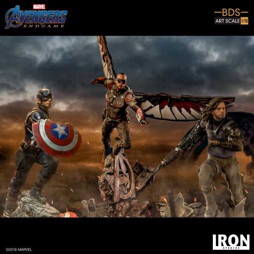 Winter Soldier Statue - Art Scale 1/10 - Avengers: Infinity War - Iron Studios
