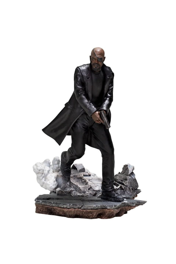 Nick Fury Statue - Spider-Man: Far From Home - Art Scale 1/10 - Marvel Comics