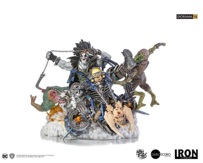 Lobo 1/6 Diorama Statue - By Ivan Reis - DC Comics - Iron Studios