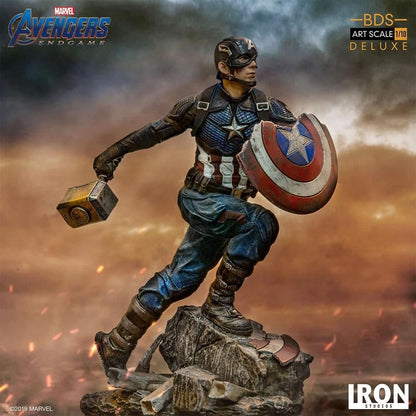 Statue Captain America Deluxe - Avengers: Endgame - Art Scale 1/10 - Iron Studios