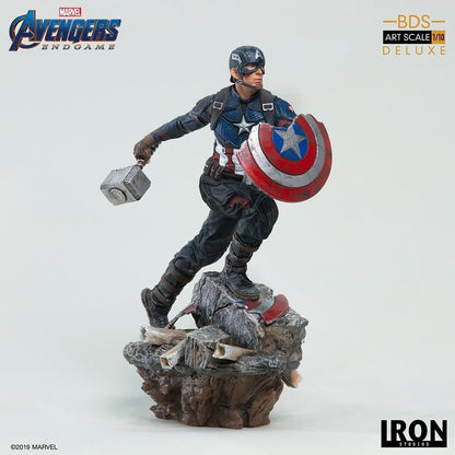 Statue Captain America Deluxe - Avengers: Endgame - Art Scale 1/10 - Iron Studios