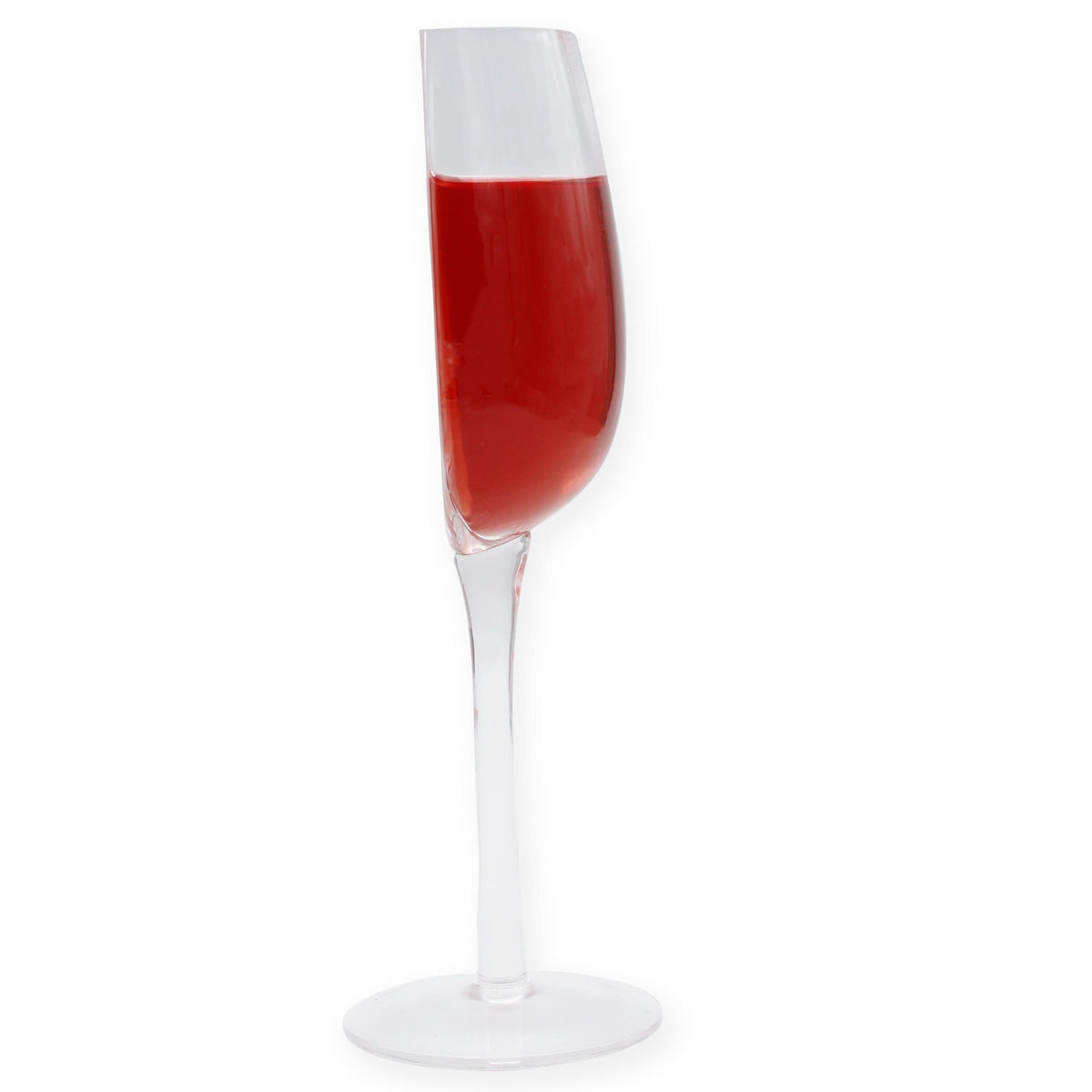 Half-full wine glass - The unusual wine glass
