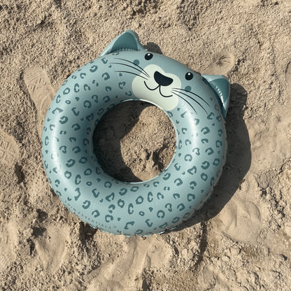Green Leopard Pool Float 