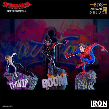 Spider Noir and Spider Ham - Spider-Man: Into The Spider-Verse - Art Scale 1/10 - Iron Studios