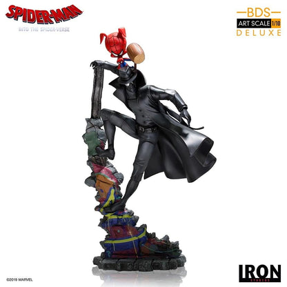 Spider Noir and Spider Ham - Spider-Man: Into The Spider-Verse - Art Scale 1/10 - Iron Studios